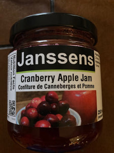 Janssens jams - wide selection of varietiesk