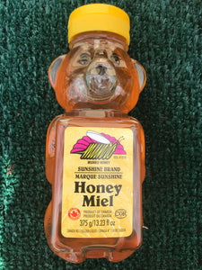 Honey- 375 gram liquid honey bear
