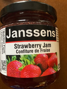 Janssens jams - wide selection of varieties